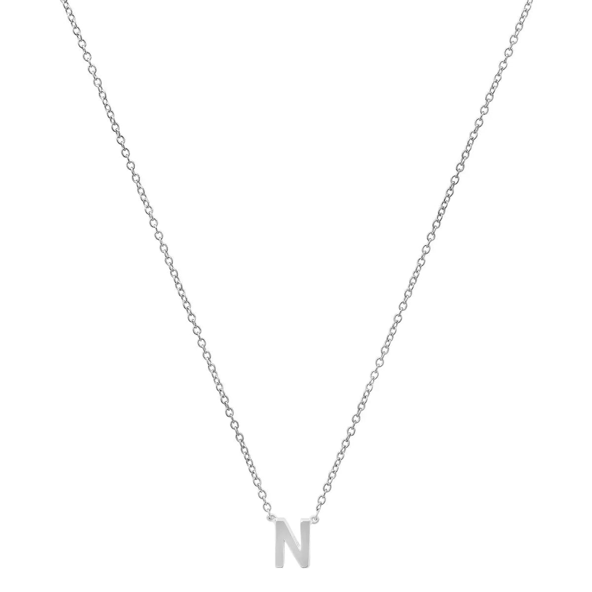 Precious Gold Initial Necklace Paul Jewelry Inc