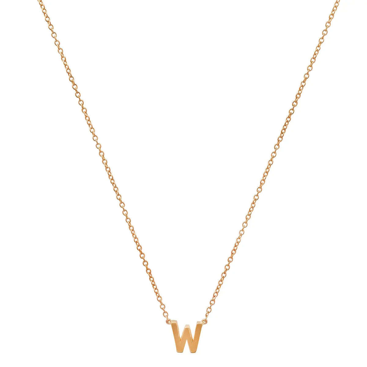 Precious Gold Initial Necklace Paul Jewelry Inc