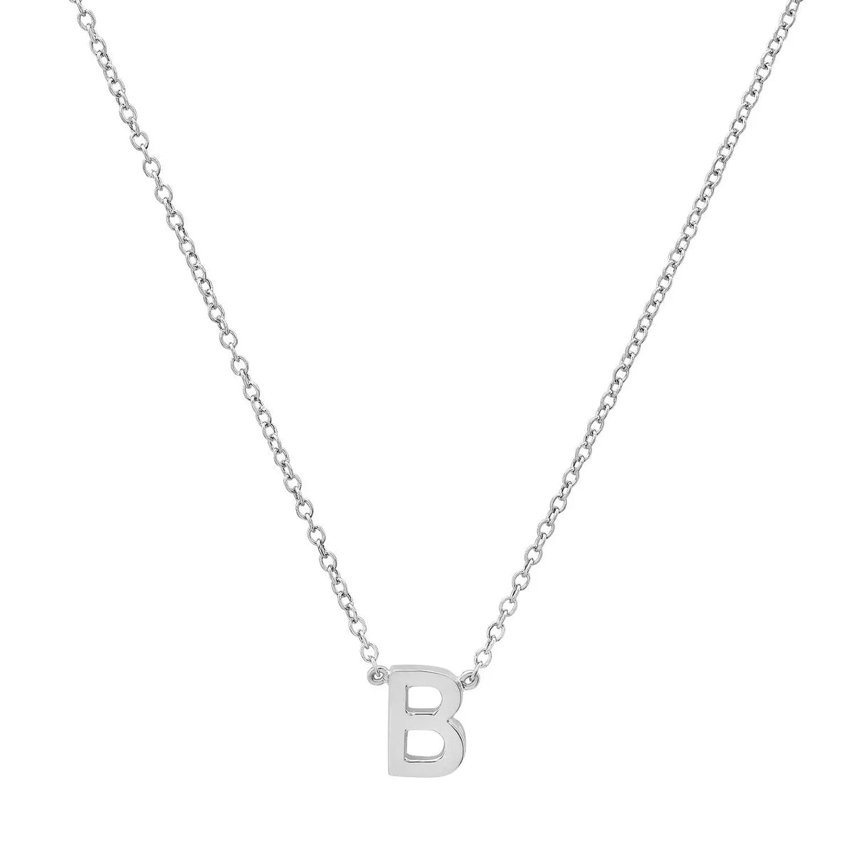 Precious Gold Initial Necklace Paul Jewelry Inc