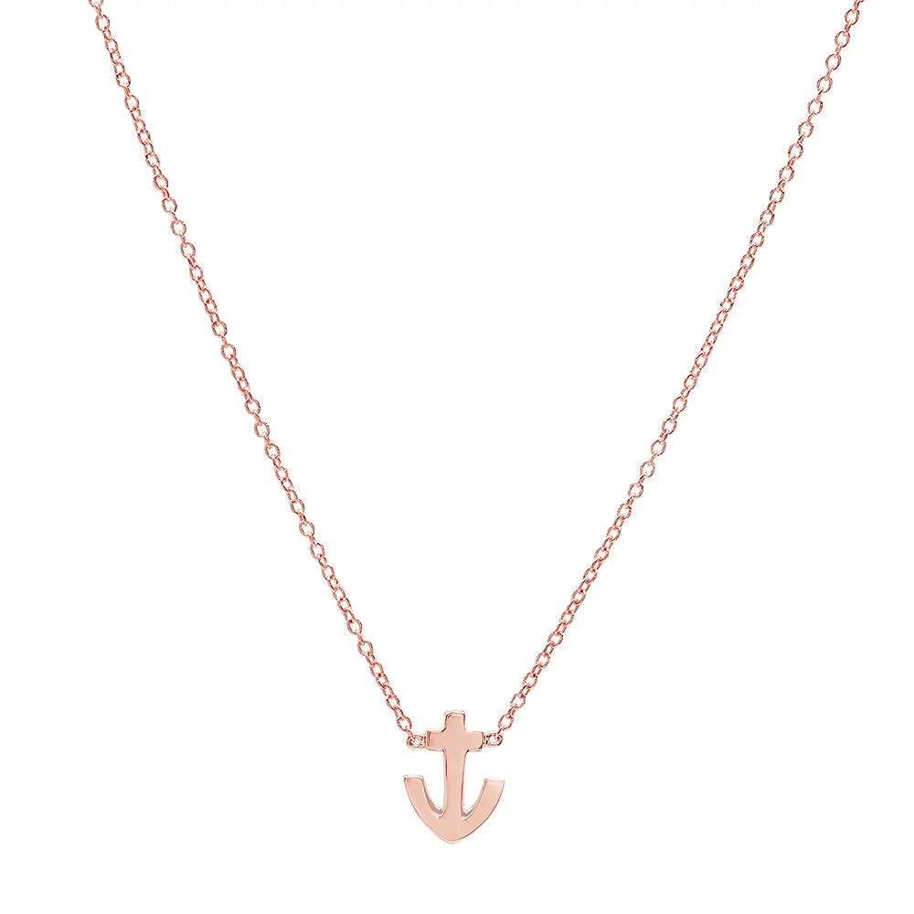 Anchor of Hope Gold Necklace Paul Jewelry Inc