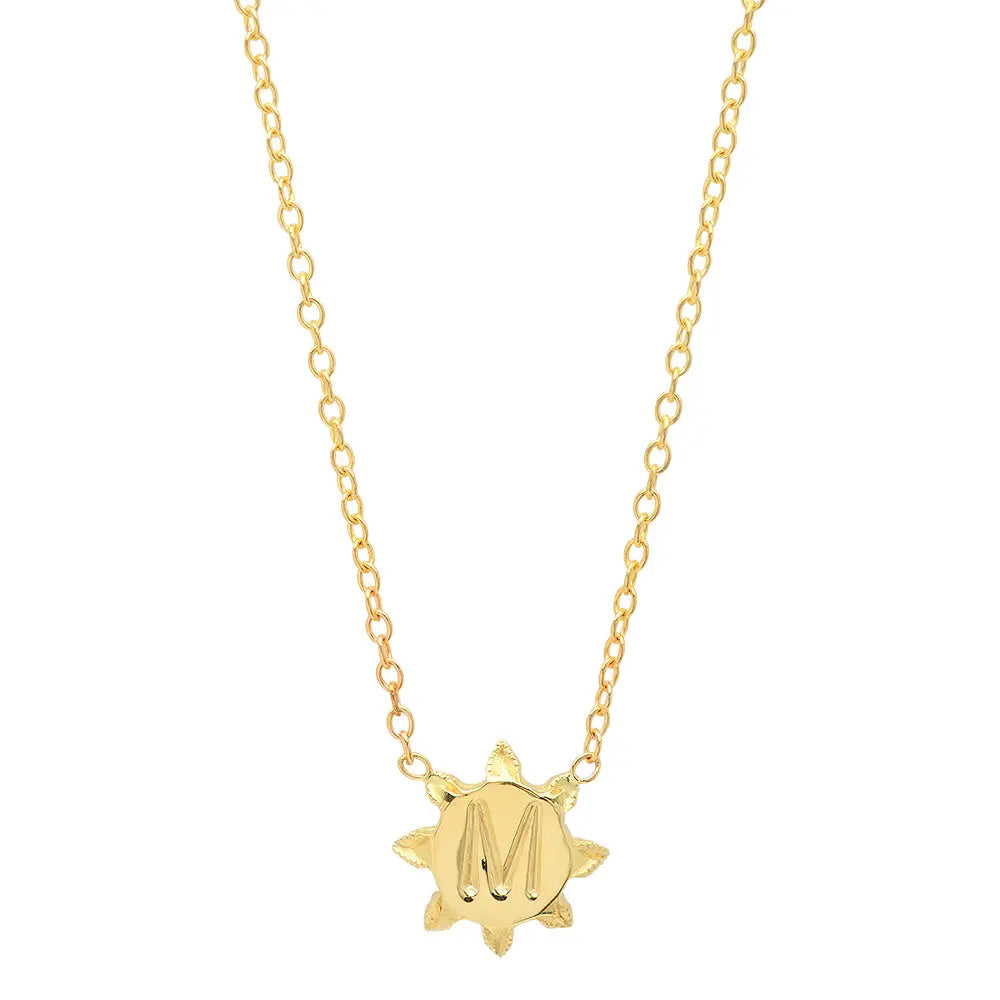 Sunshine Initial Necklace Paul Jewelry Inc